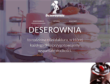 Tablet Screenshot of deserownia.com
